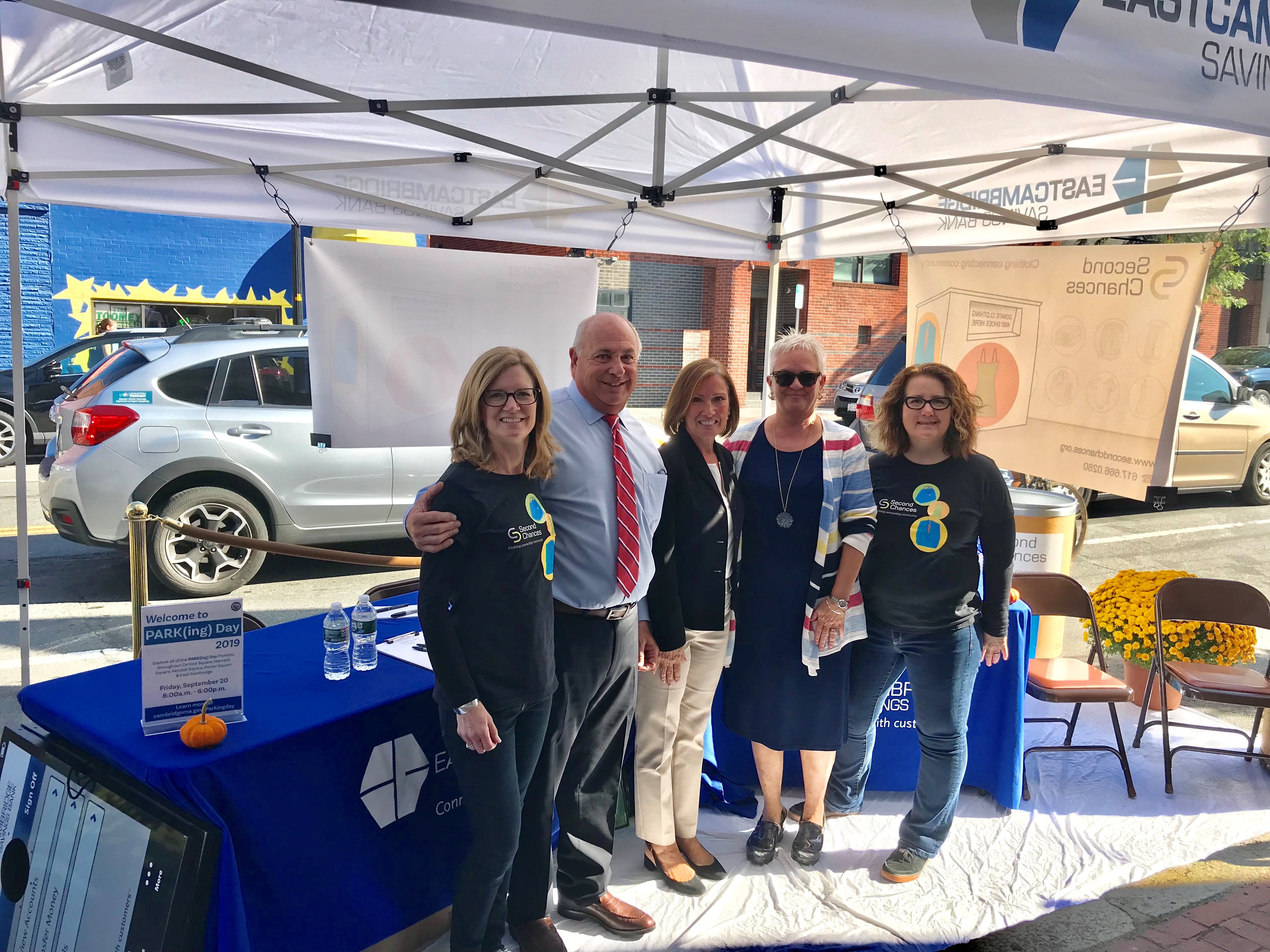Parking Day Second Chances Clothing Drive