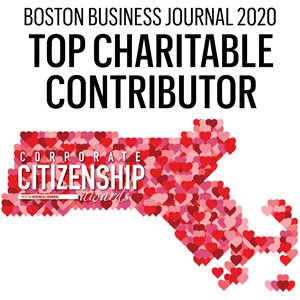 Boston Business Journal Top Charitable Contributors Logo