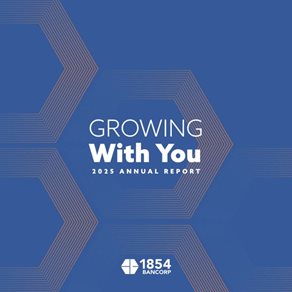 2025 Annual Report cover page. The report is titled 