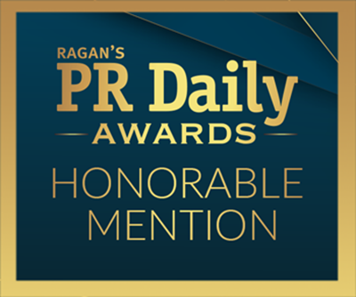 Ragan PR Daily Awards Honorable Mention Badge