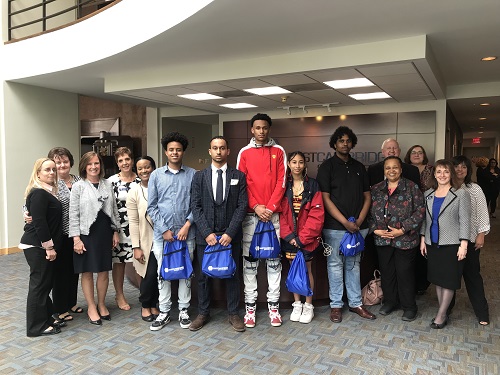 Cambridge Rindge and Latin students photo